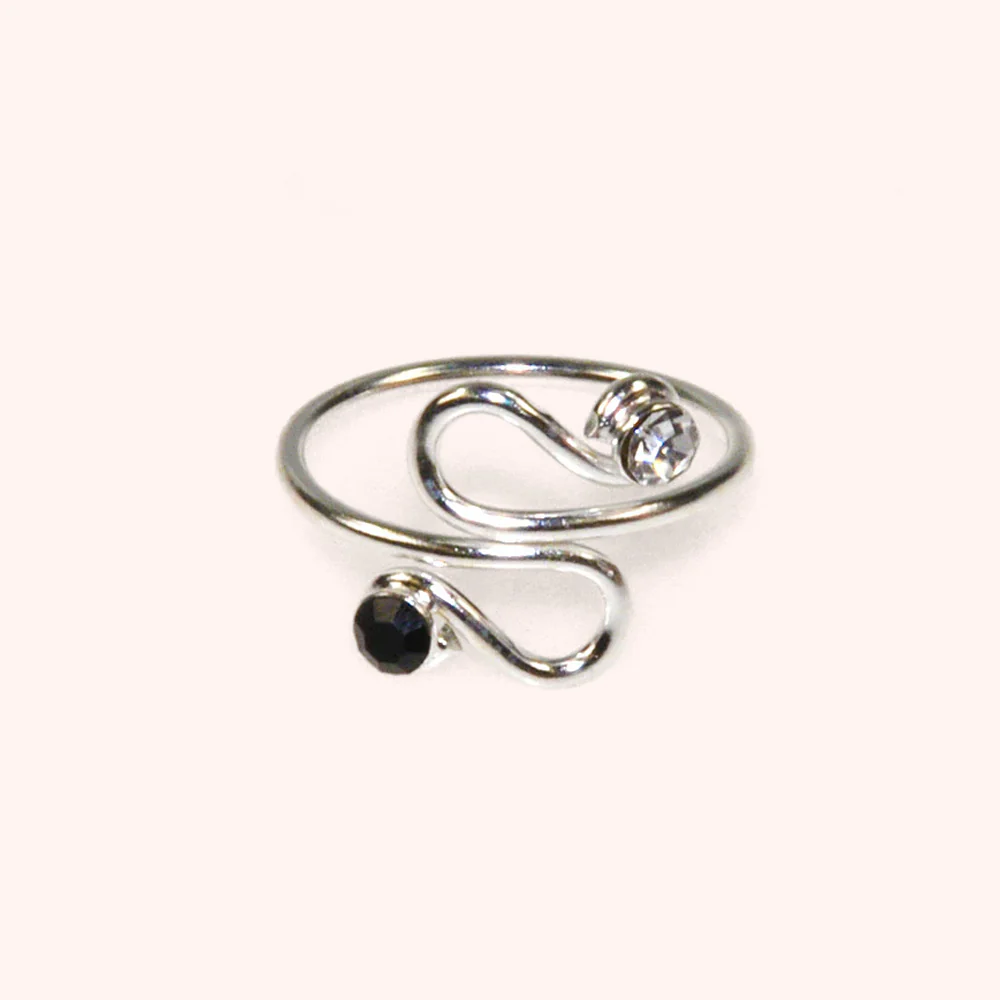 Anello per piedi  Venus Nr. 5 argento