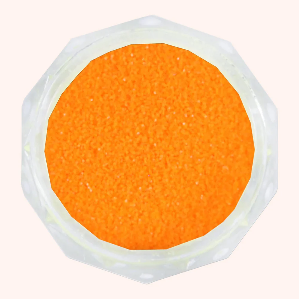Fluorescent Sugar Glitter Powder Light-Orange