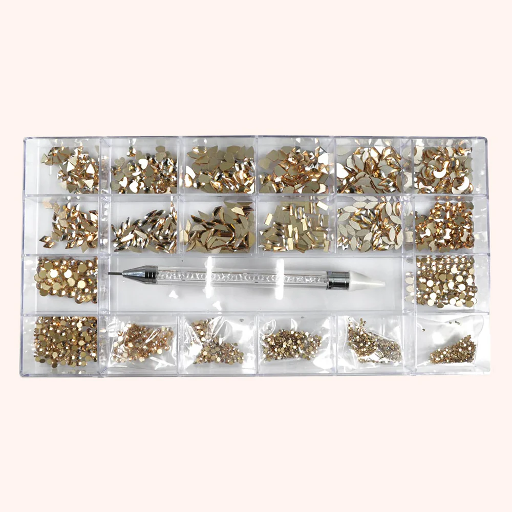 Luxury Rhinestone Kit XXL Champagne