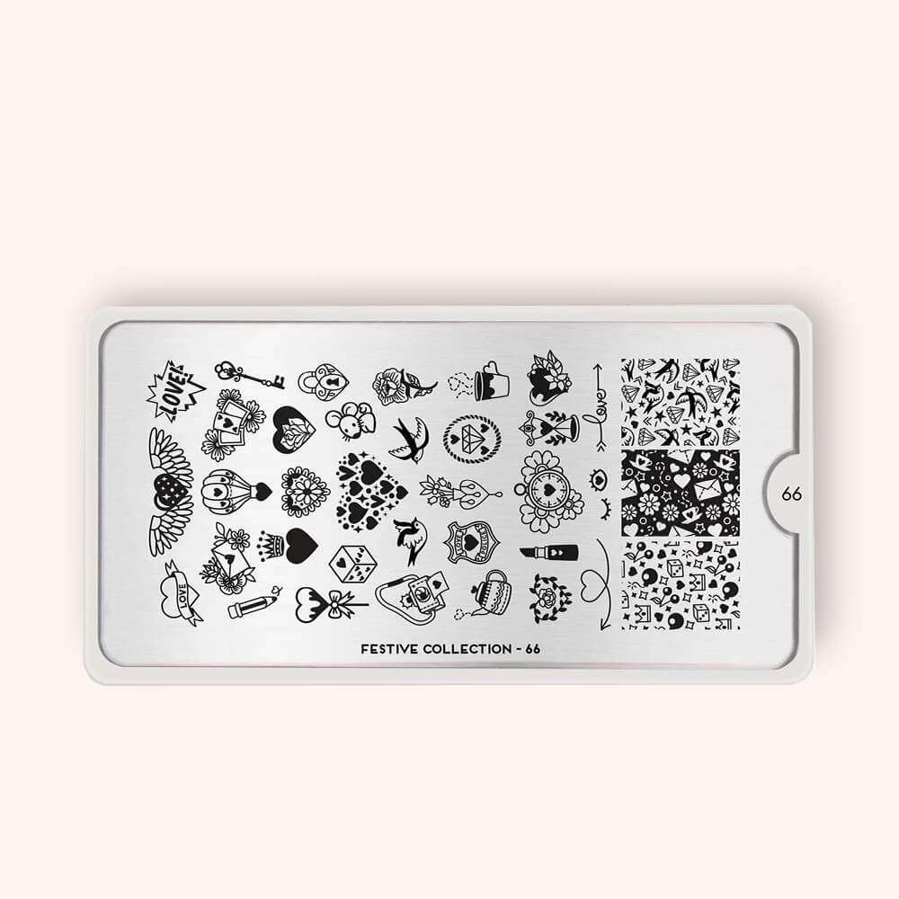 MoYou Stamping Plate Festive 66
