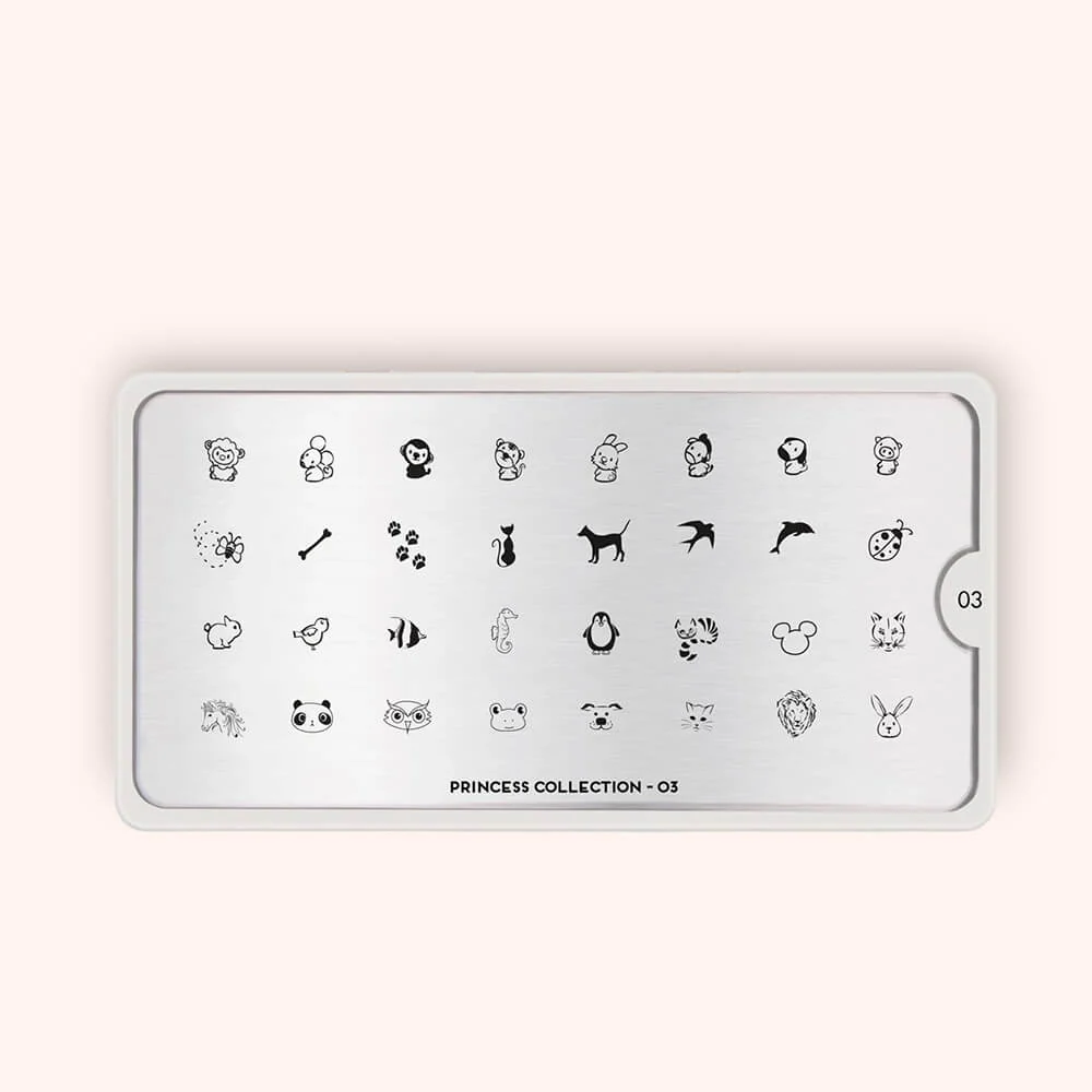 MoYou Stamping Plate Princess 03