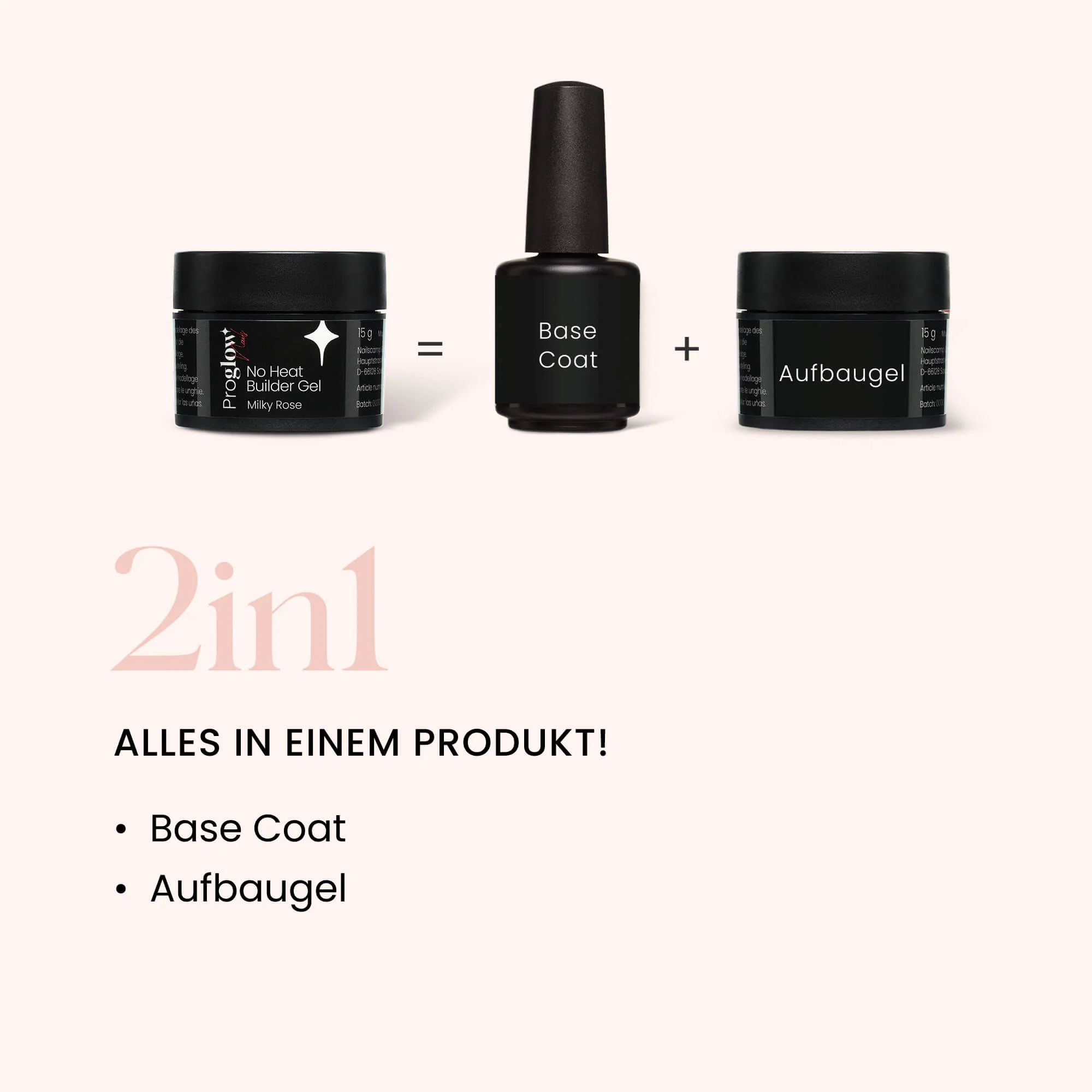 Gel Costruttore No Heat Milky Rose - Image 4