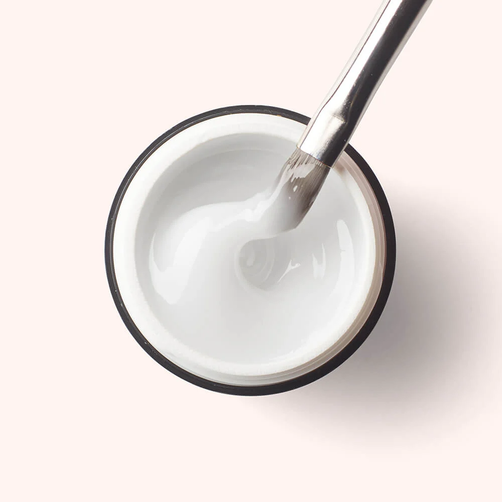 No Heat Builder Gel Milky White - Image 2