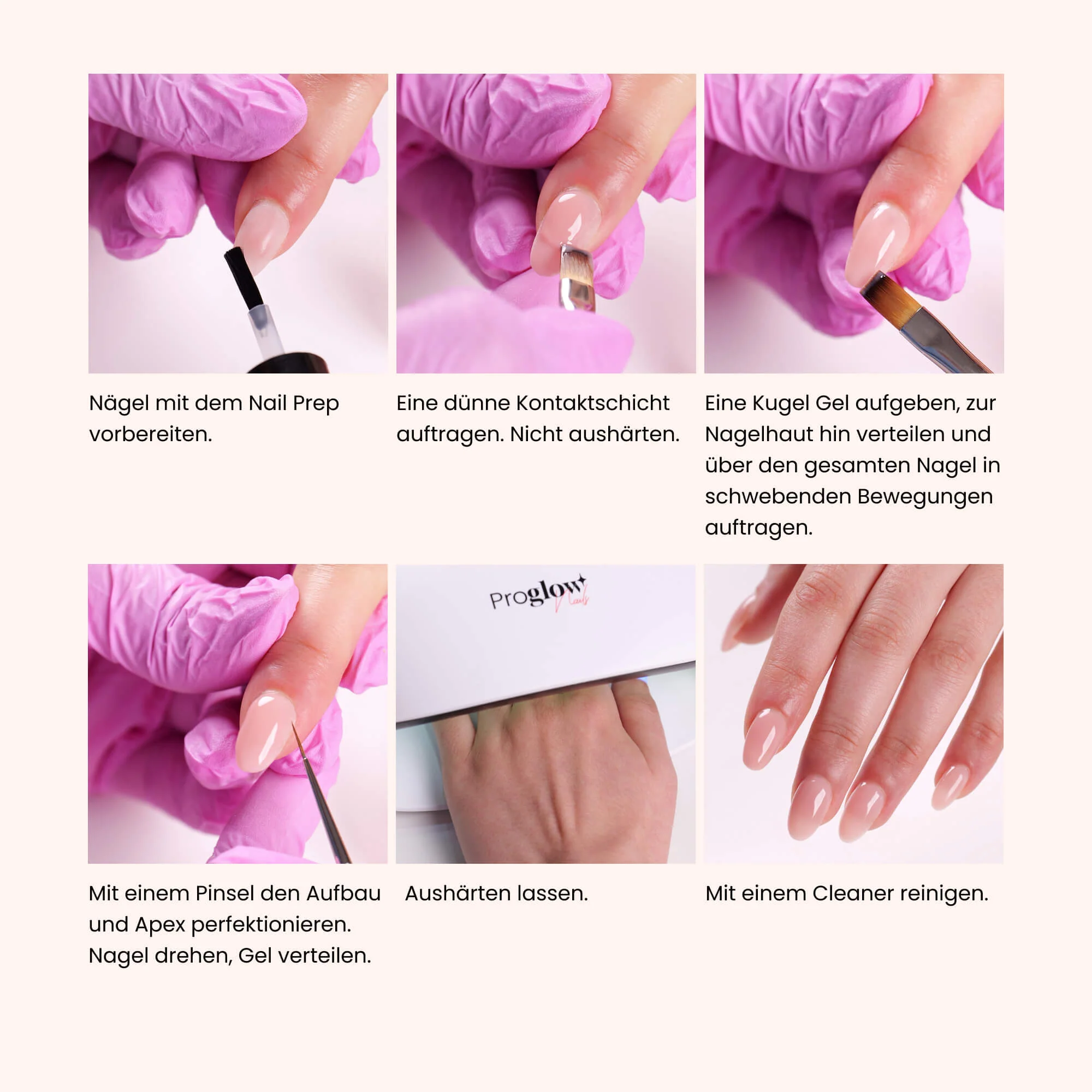 No Heat Builder Gel Milky White - Image 5