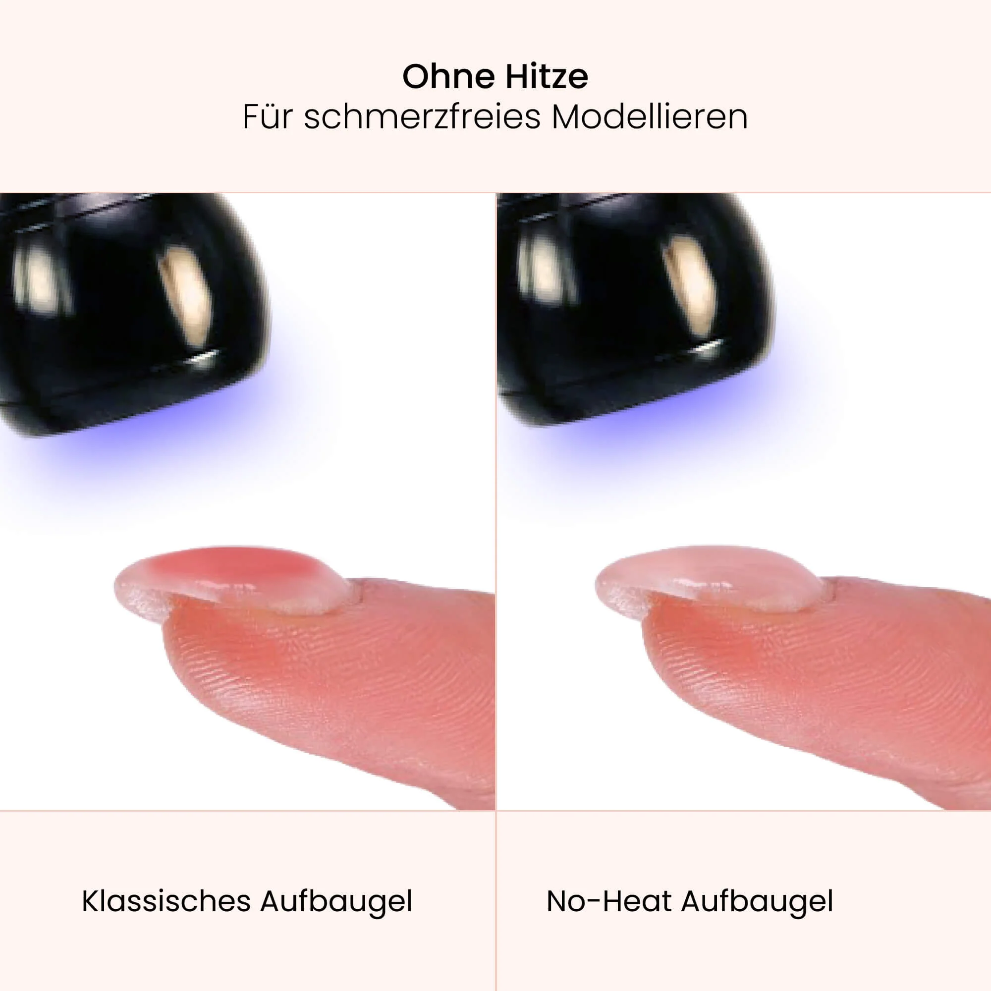 No Heat Builder Gel Milky White - Image 6
