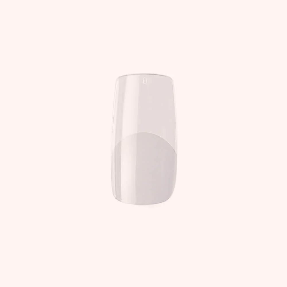 Soft Gel Tips unghie Half Buffed Square 