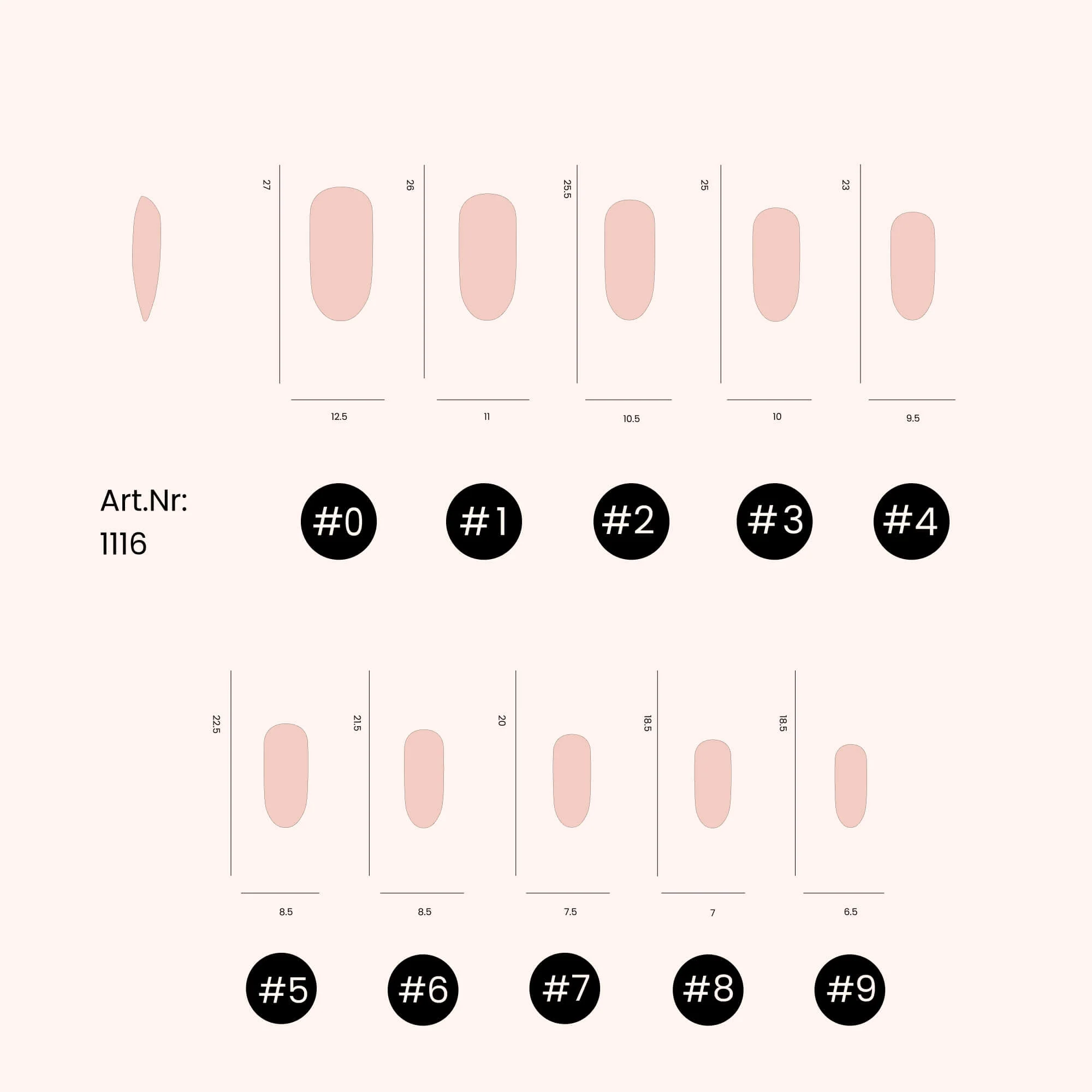 Soft Gel Tips unghie Round  - Image 4